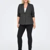 Mujer Emilio Iglesias Blazer falso liso, Only Carmakoma