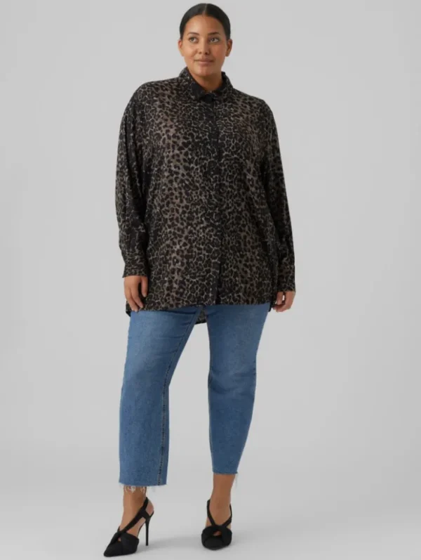 Mujer Emilio Iglesias Camisa estampado animal print, Vero Moda