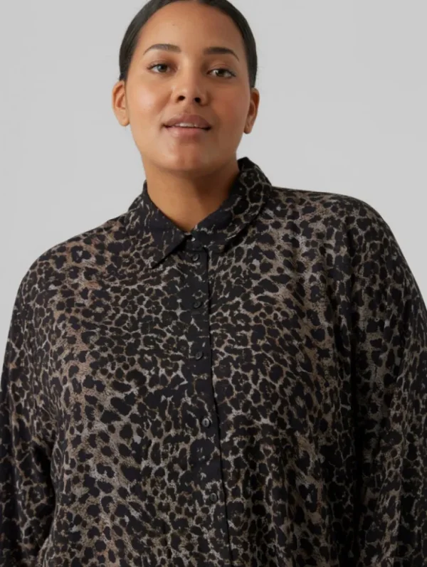 Mujer Emilio Iglesias Camisa estampado animal print, Vero Moda