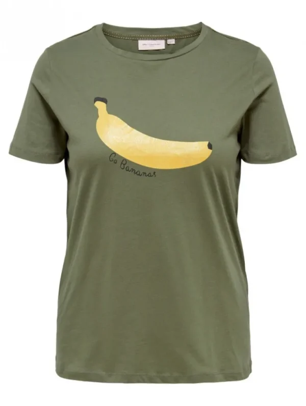 Mujer Emilio Iglesias Camiseta banana, Only Carmakoma