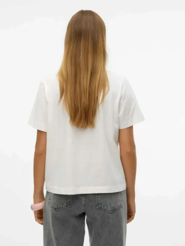 Mujer Emilio Iglesias Camiseta bordada M/C, Vero Moda