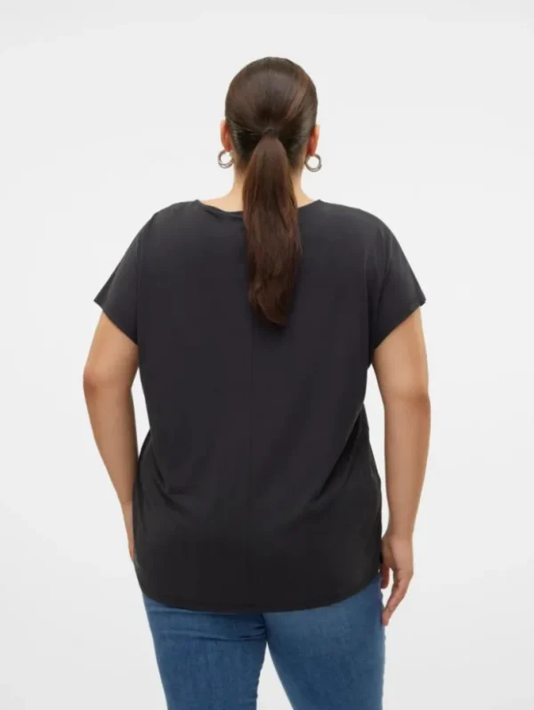 Mujer Emilio Iglesias Camiseta lencera manga corta, Vero Moda