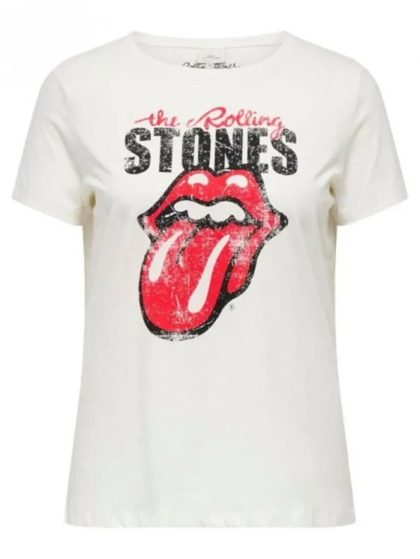 Mujer Emilio Iglesias Camiseta Rolling Stones, Only Carmakoma