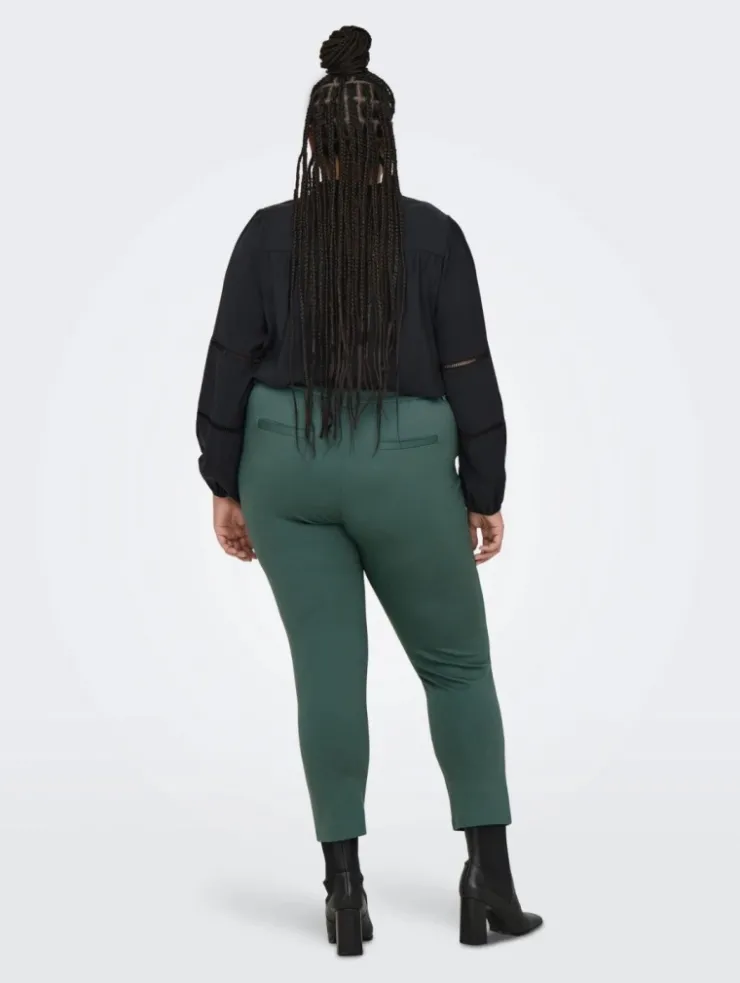 Mujer Emilio Iglesias Pantalón unicolor cordón, Only Carmakoma