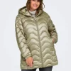 Mujer Emilio Iglesias Parka acolchada con capucha, Only Carmakoma