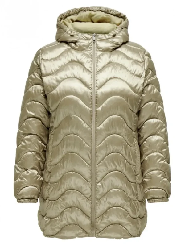 Mujer Emilio Iglesias Parka acolchada con capucha, Only Carmakoma