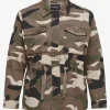 Mujer Emilio Iglesias Sobrecamisa estampado camuflaje, Only Carmakoma