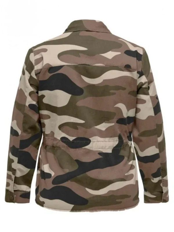 Mujer Emilio Iglesias Sobrecamisa estampado camuflaje, Only Carmakoma